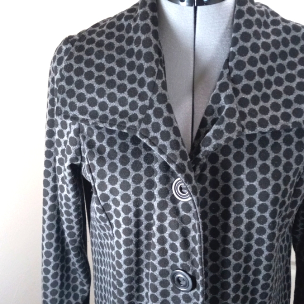 Nomadic Traders Black & Grey.    Sz Med Blazer, Jacket